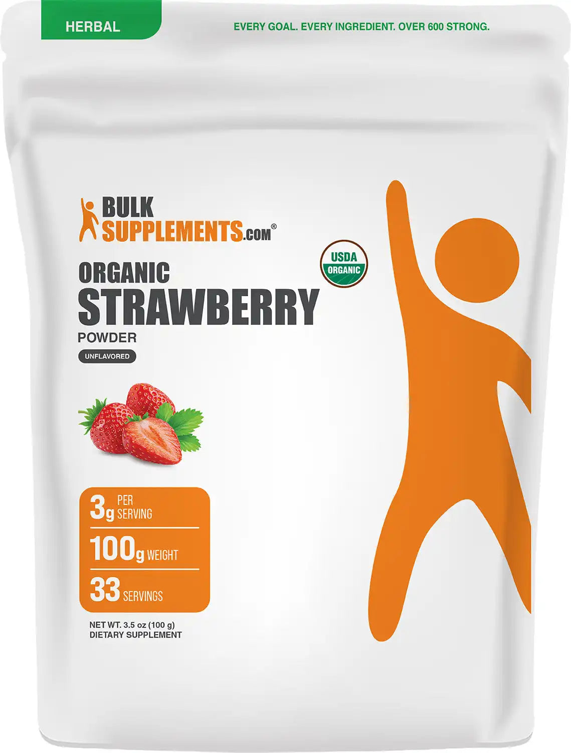 Organic Strawberry Powder