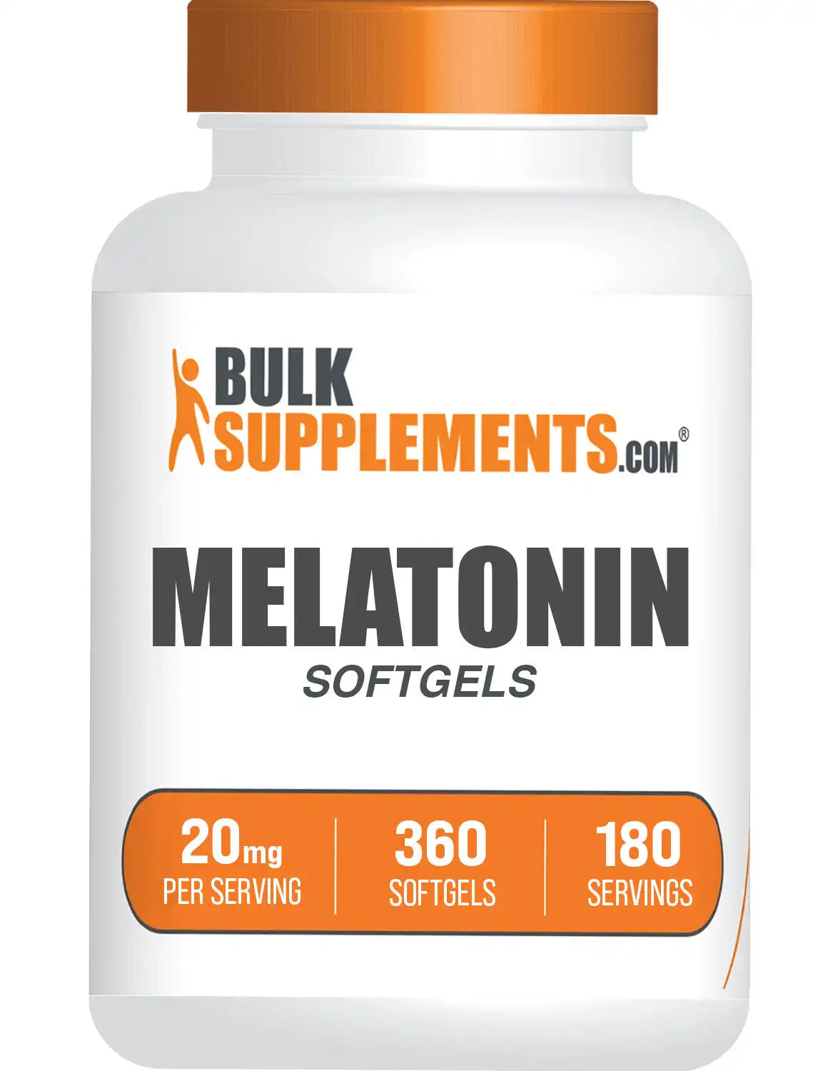 Melatonin Softgels - 20 mg Serving