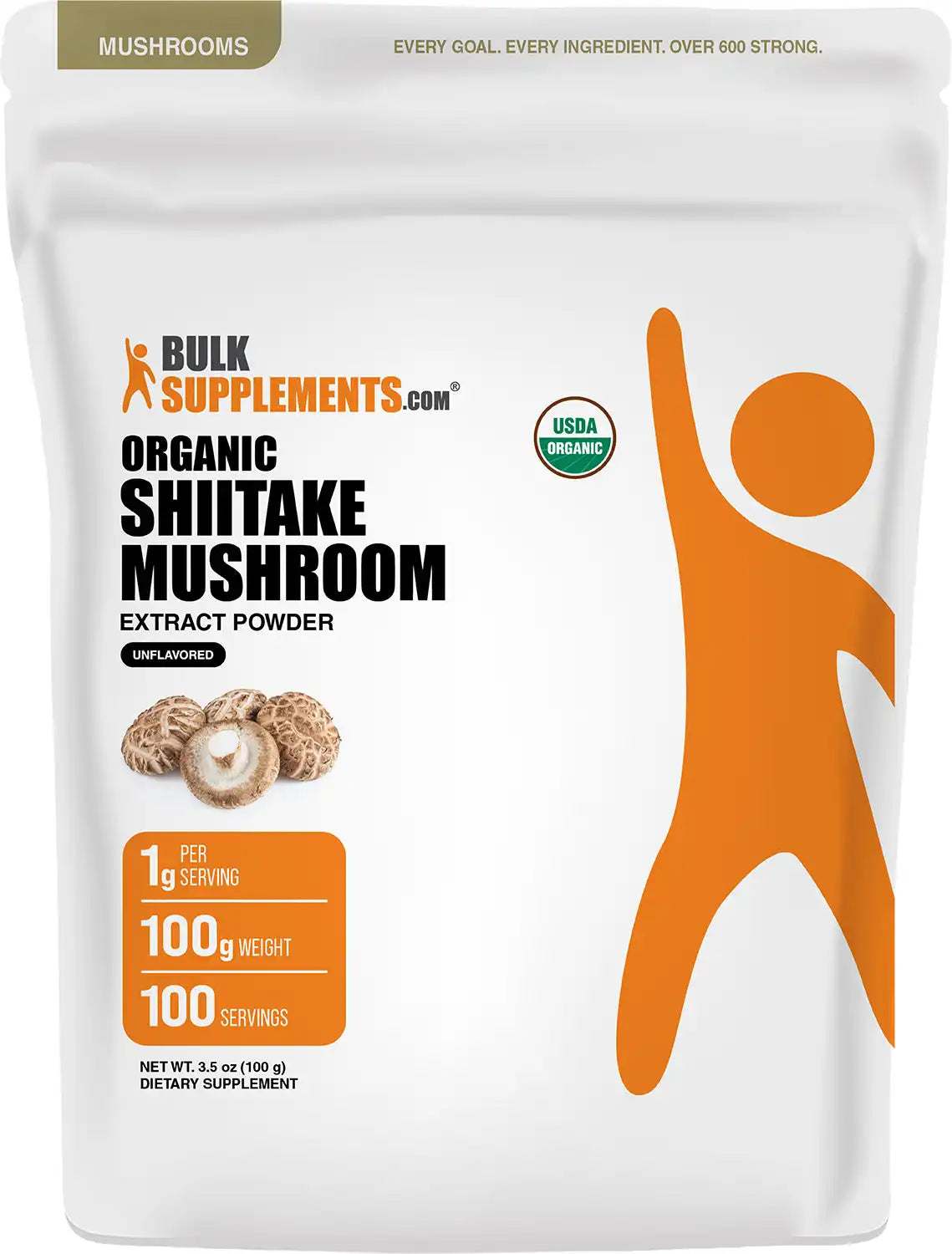 Organic Shiitake Mushroom Extract Powder
