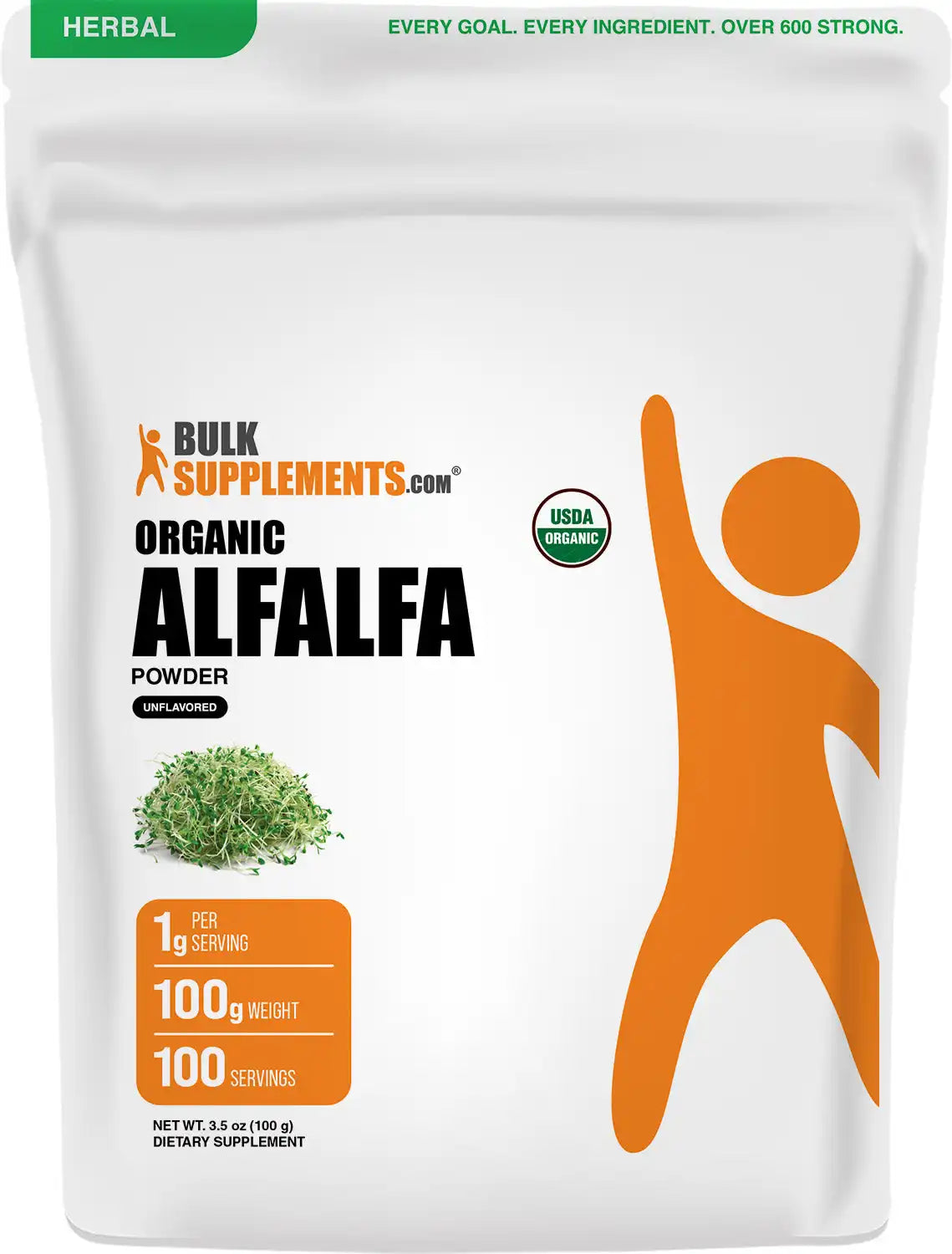 Organic Alfalfa Grass Powder